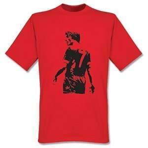 Kenny Dalglish Graffiti Tee   Red 