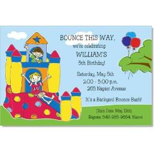  Bounce This Way Primary Invitations Health & Personal 