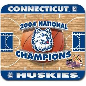  Connecticut UConn Huskies 2004 National Champions Mousepad 