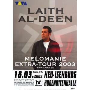  Laith Al Deen   Melomanie 2003   CONCERT   POSTER from 