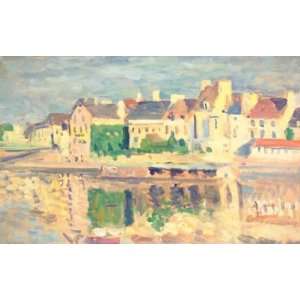   Luce   24 x 16 inches   Lagny, the banks of the Marne
