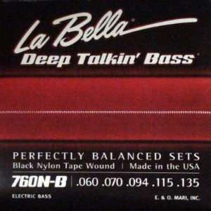  LaBella 760N B Labella Dptlk 5Str Tape 60 120 Musical 
