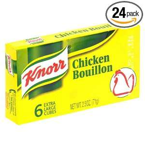 Knorr Bouillon Chicken, 2.5 Ounce Packages (Pack of 24)  