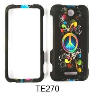  CELL PHONE CASE COVER FOR ZTE SCORE X500 RAINBOW PEACE 