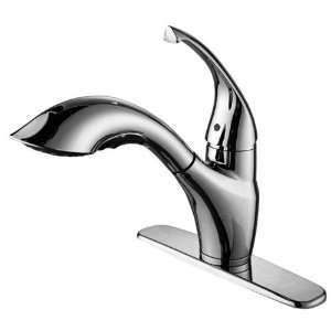  Kraus KPF 2210 11 Single Handle Curved Kitchen Faucet 