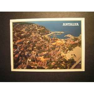  Aerial, Antalya Turkey 1980s Postcard not applicable 