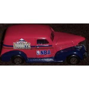  Denver Nuggets 1995 NBA Diecast Chevy Sedan Truck 