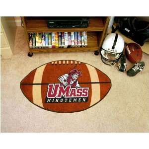  Massachusetts Minutemen NCAA Football Floor Mat (22x35 