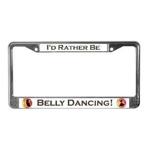 Belly dance License Plate Frame by 