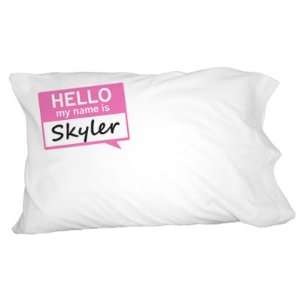  Skyler Hello My Name Is Novelty Bedding Pillowcase Pillow 