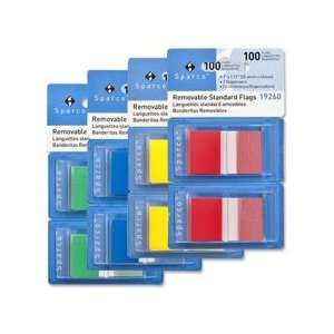   Pop up Removable Standard Flags, 1, 100/PK,