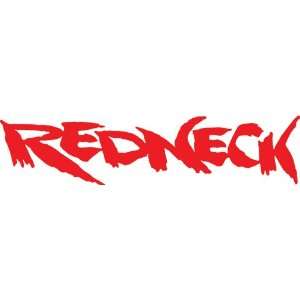  Redneck (Red) 6x20 Vinyl Decal Automotive