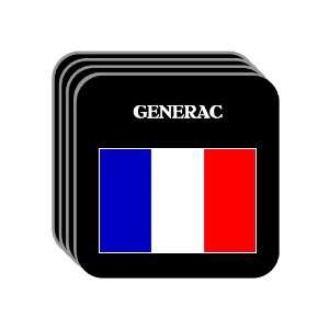  France   GENERAC Set of 4 Mini Mousepad Coasters 