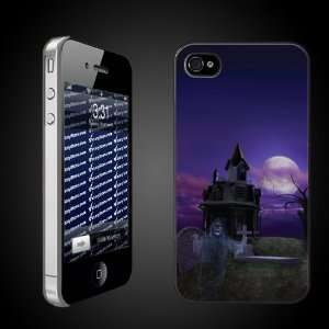  Halloween Designs iPhone CaseHaunted House   CLEAR 