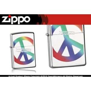  Rainbow Peace Symbol Zippo Lighter Brand New 24475 Health 