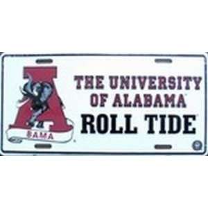  University of Alabama BAMA Roll Tide LICENSE PLATES Plate 
