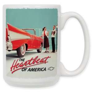  57 Chevy Vintage Ad Coffee Mug