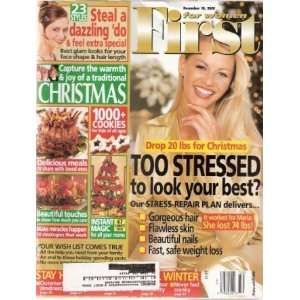  First for Women December 10, 2001 First Magazine Books