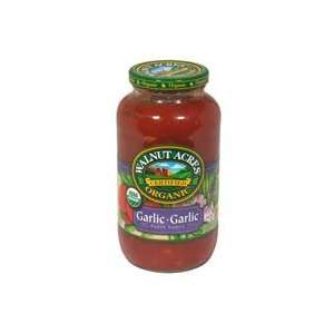  Walnut Acres Pasta Sauce, Garlic Garlic, Organic, 25.5 oz 