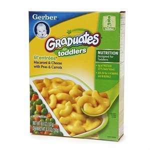 Gerber Graduates Lil Entrees Macaroni and Cheese with Peas & Carrots 