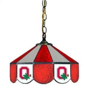   140   x Ohio State University 14 Wide Swag Hanging Lamp Style Normal