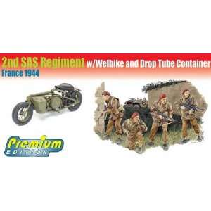  Dragon 1/35 2nd SAS Regiment w/Welbike and Drop Tube 