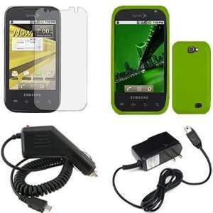   LCD Screen Protector + Home Wall Charger for Samsung Transform M920