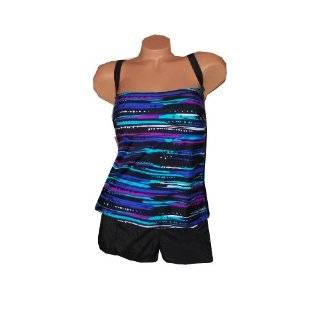   Wave PLUS SIZE Shortini Style Swimsuit / Workout wear / Spin Class