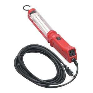 Coleman Cable 5929 04 16/3 15 Foot Work Light with Grounded Outlet 