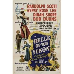 Belle of the Yukon Movie Poster (11 x 17 Inches   28cm x 44cm) (1944 