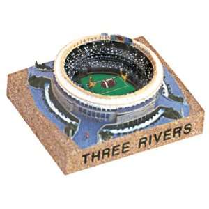  Historic Three Rivers Stadium (Football) Replica   Silver 