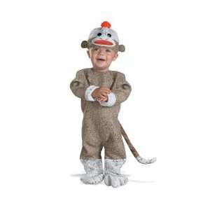  Sock Monkey Costume Toddlers Size 12 18 Months Toys 