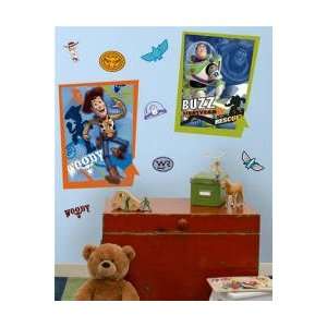 Toy Story 3 Buzz and Woody Giant Wall Decal Poster 