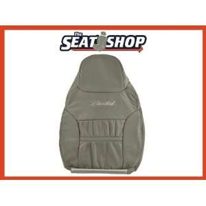 00 01 Ford Excursion Grey Limited Logo Leather Seat Cover LH top