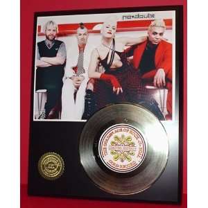 No Doubt 24kt Gold Record LTD Edition Display ***FREE PRIORITY 