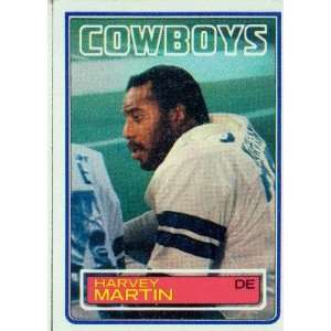  1983 Topps #50 Harvey Martin DP   Dallas Cowboys (Football 