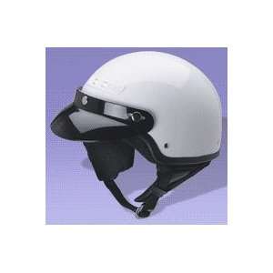  Half Shell White DOT Motorcycle Helmet Automotive