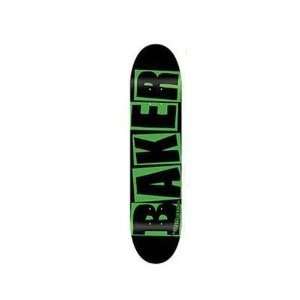    Baker Team Green Danger 7.3 Mini Skateboard Deck