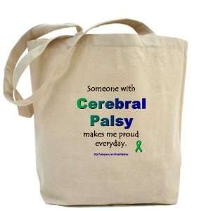 Cerebral Palsy Pride Tote Bag by 
