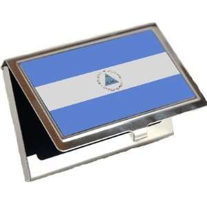  Nicaragua Flag Business Card Holder
