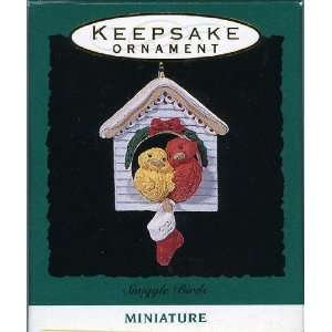  Hallmark Keepsake Ornament Snuggle Birds 1993 QXM518 2 