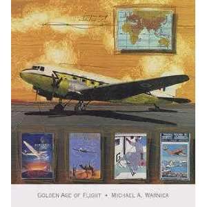  Golden Age Of Flight (Canv)    Print