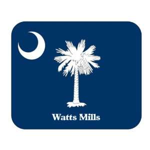  US State Flag   Watts Mills, South Carolina (SC) Mouse Pad 