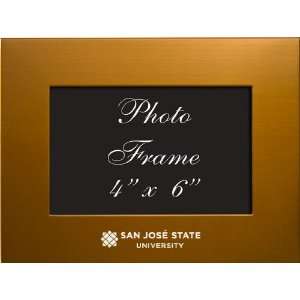  San Jose State University   4x6 Brushed Metal Picture 