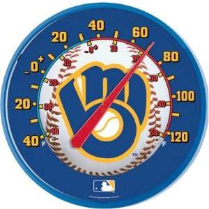   0796161 MLB Thermometer   Milwaukee Brewers Retro