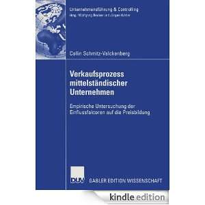 Verkaufsprozess mittelständischer Unternehmen. Dissertation (German 