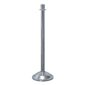 United Visual Products Traditional Series Rope Stanchion   Chrome