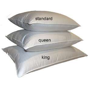   Fill Power Standard Size 100% White Goose Down Pillow