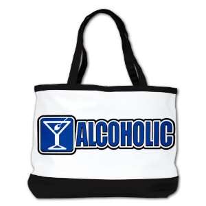   Purse (2 Sided) Black Drinking Humor Alcoholic Sign 