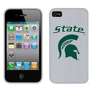  Michigan State State Mascot on Verizon iPhone 4 Case by 
